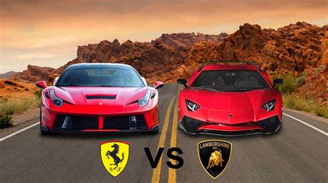 Lamborghini And Ferrari Story